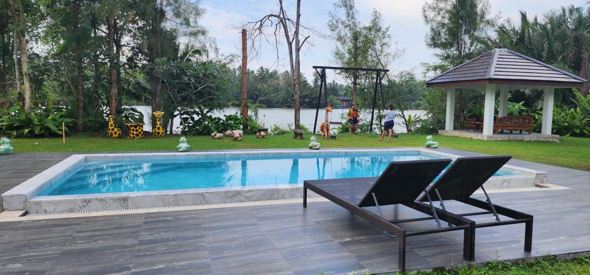 Suan Son Villa Koh Sa Nher สวนสนธิ์วิลล่า เกาะเสนอ Sha Surat Thani Dış mekan fotoğraf